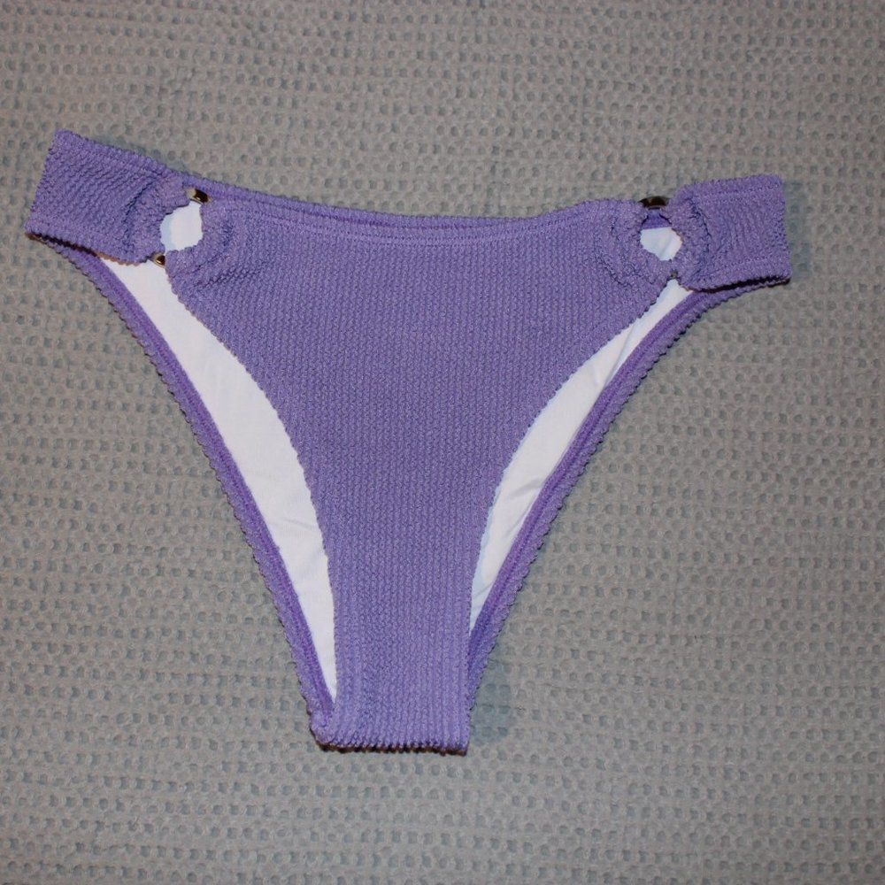 Purple Halara Bathing Suit Bottoms